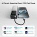 Xiaomi CukTech Type-C to Type-C 240W Braided Cable, 0.15m, 6A, model CTC615S, black