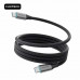 Xiaomi CukTech Type-C to Type-C 240W Braided Magnetic Cable, 1m, 6A, model CMC610, black