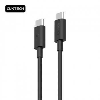 Xiaomi CukTech Type-C to Type-C 240W Cable, 1.5m, 6A, в пакете, model CTC615N, black