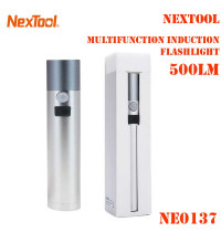 Светодиодный фонарь Xiaomi NexTool Induction Flashlight (NE0137, ZES0425), серебристый